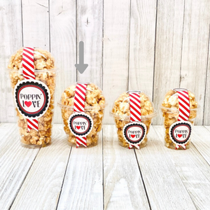 Small Personal Size Popcorn Cup